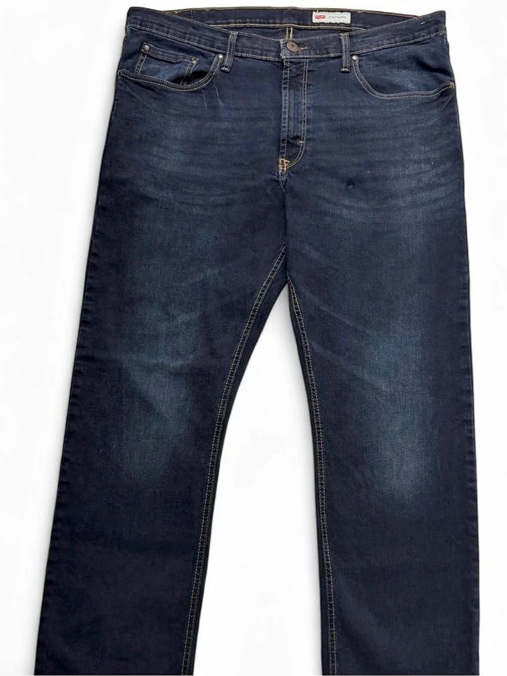 Wrangler Slim Straight Men's Jeans Waist 38x32 Blue